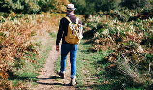 Mindful wandelen is goed voor lichaam en geest